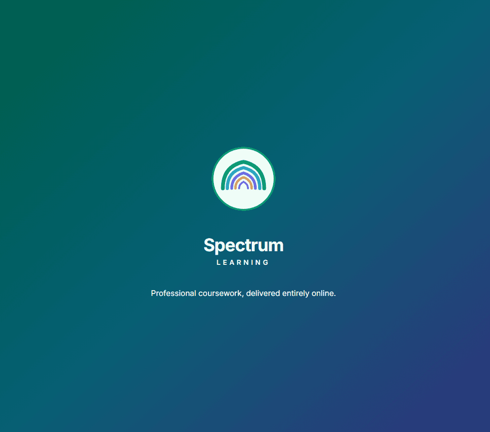Spectrum Learning: Spectrum Analytics' online training platform